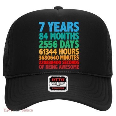 Funny Seven Years Old 7th Birthday Hat