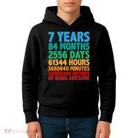 Funny Seven Years Old 7th Birthday Kids Hoodie thumb 4