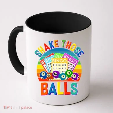 Funny Shake Those Balls Bingo Coffee Mug