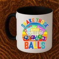 Funny Shake Those Balls Bingo Coffee Mug thumb 2