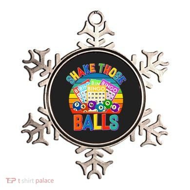 Funny Shake Those Balls Bingo Ornament