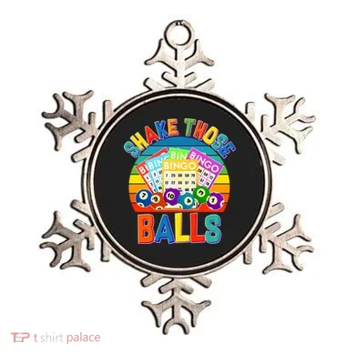 Funny Shake Those Balls Bingo Ornament
