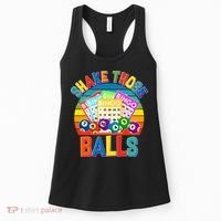 Funny Shake Those Balls Bingo Women's Tank Top thumb 0