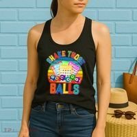 Funny Shake Those Balls Bingo Women's Tank Top thumb 2