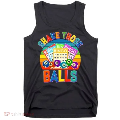 Funny Shake Those Balls Bingo Tank Top