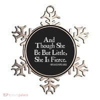 Funny Shakespeare Fierce Quote Ornament thumb 0