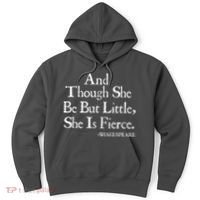 Funny Shakespeare Fierce Quote Hoodie thumb 0