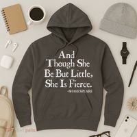 Funny Shakespeare Fierce Quote Hoodie thumb 3