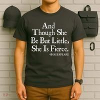 Funny Shakespeare Fierce Quote T-Shirt thumb 6