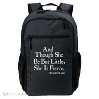 Funny Shakespeare Fierce Quote Backpack thumb 0