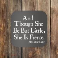 Funny Shakespeare Fierce Quote Coaster thumb 0