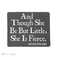 Funny Shakespeare Fierce Quote Mousepad thumb 0