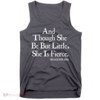 Funny Shakespeare Fierce Quote Tank Top thumb 0