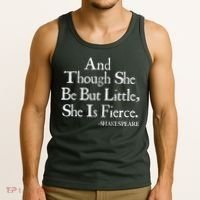 Funny Shakespeare Fierce Quote Tank Top thumb 3
