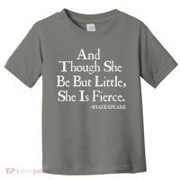 Funny Shakespeare Fierce Quote Toddler T-Shirt thumb 0