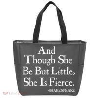 Funny Shakespeare Fierce Quote Tote Bag thumb 0