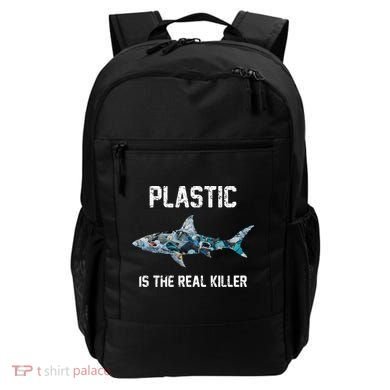 Funny Shark Plastic Is The Real Killer Backpack