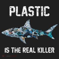 Funny Shark Plastic Is The Real Killer Tumbler thumb 3