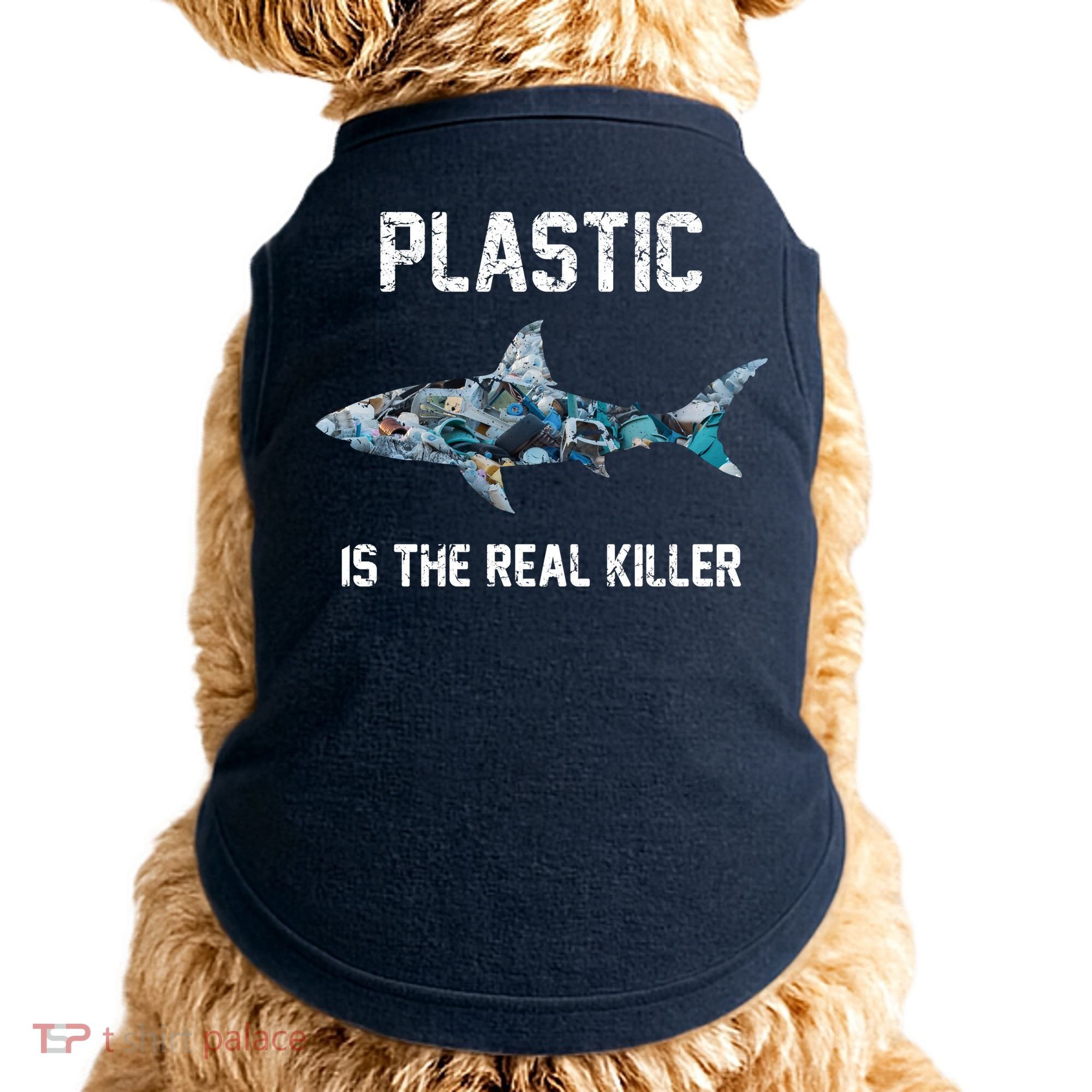 Funny Shark Plastic Is The Real Killer Doggie Tank
