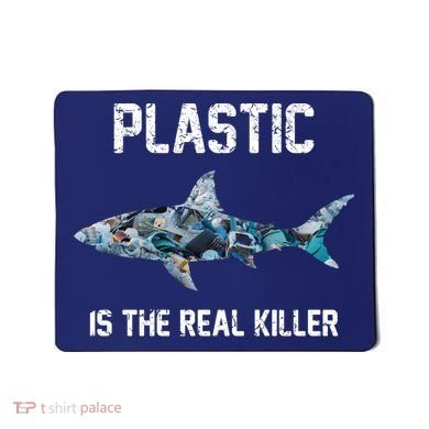 Funny Shark Plastic Is The Real Killer Mousepad