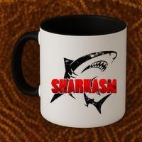 Funny Sharkasm Shark Fan Coffee Mug thumb 2