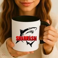 Funny Sharkasm Shark Fan Coffee Mug thumb 3