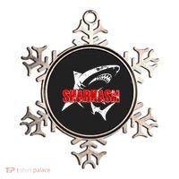 Funny Sharkasm Shark Fan Ornament thumb 0