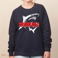 Funny Sharkasm Shark Fan Women's Sweatshirt thumb 0