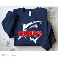 Funny Sharkasm Shark Fan Sweatshirt thumb 2