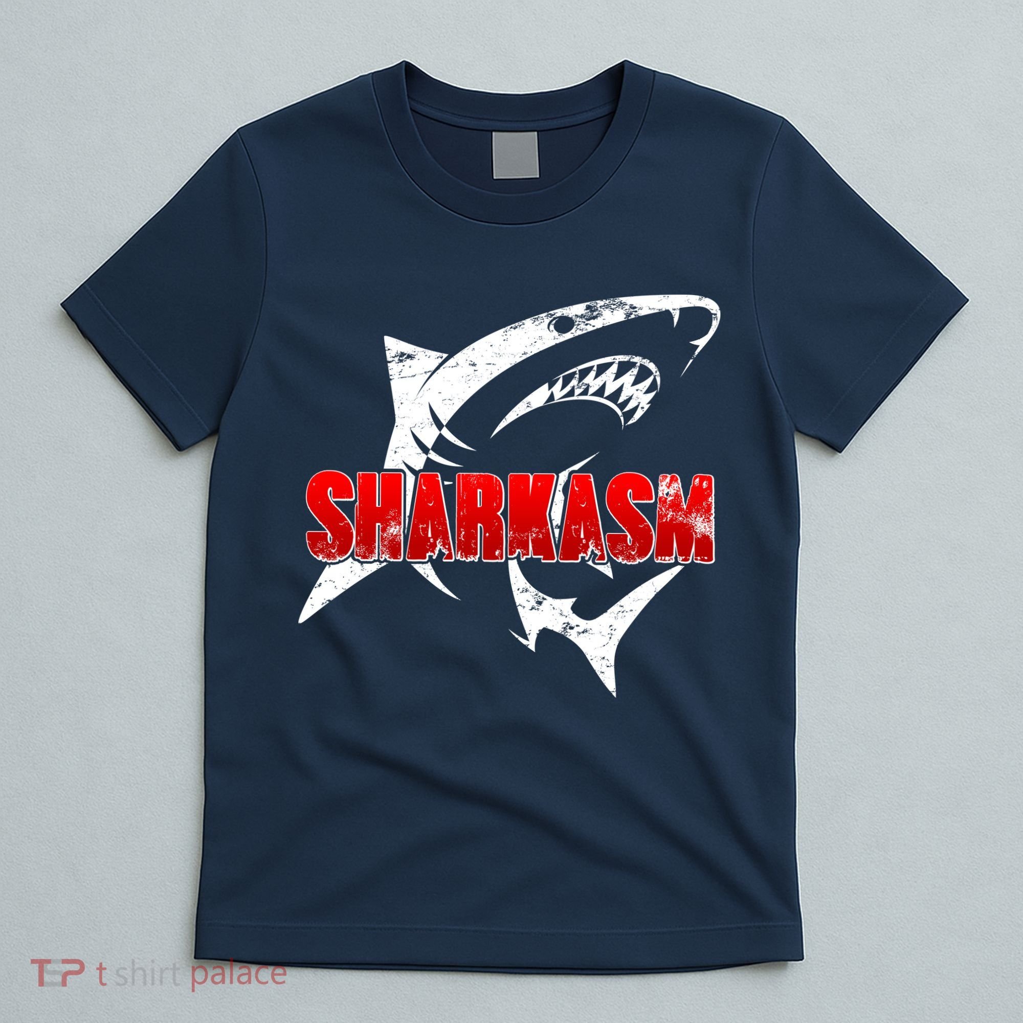Funny Sharkasm Shark Fan T-Shirt