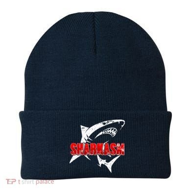 Funny Sharkasm Shark Fan Beanie