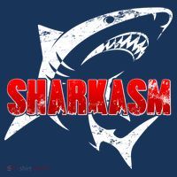 Funny Sharkasm Shark Fan Beanie thumb 2