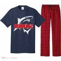 Funny Sharkasm Shark Fan Pajama Set thumb 0