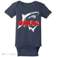 Funny Sharkasm Shark Fan Baby Bodysuit thumb 0
