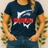 Funny Sharkasm Shark Fan Women's T-Shirt thumb 2