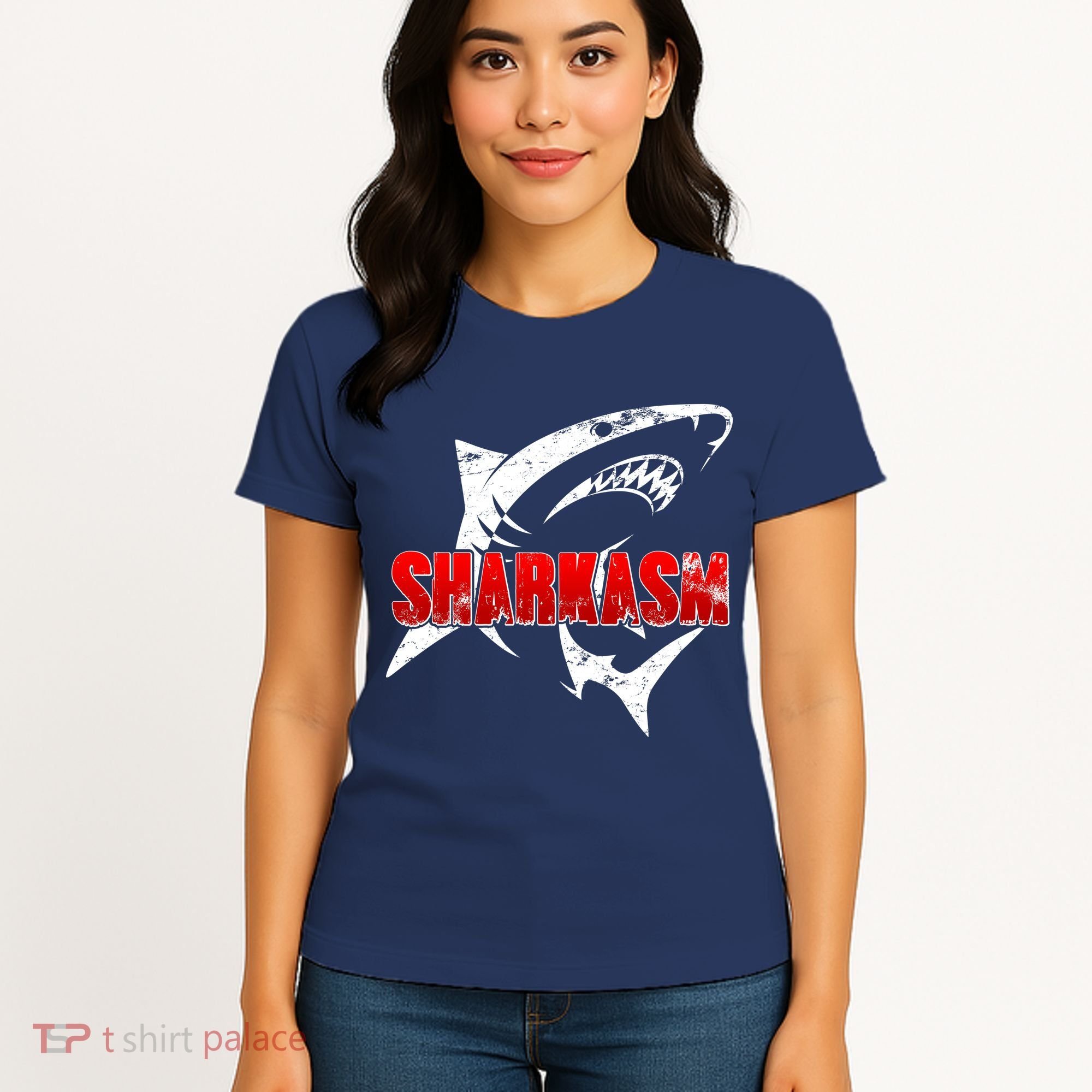 Funny Sharkasm Shark Fan Women's T-Shirt