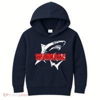 Funny Sharkasm Shark Fan Kids Hoodie thumb 0