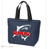 Funny Sharkasm Shark Fan Tote Bag thumb 3