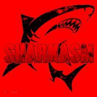 Funny Sharkasm Shark Fan Santa Hat thumb 1