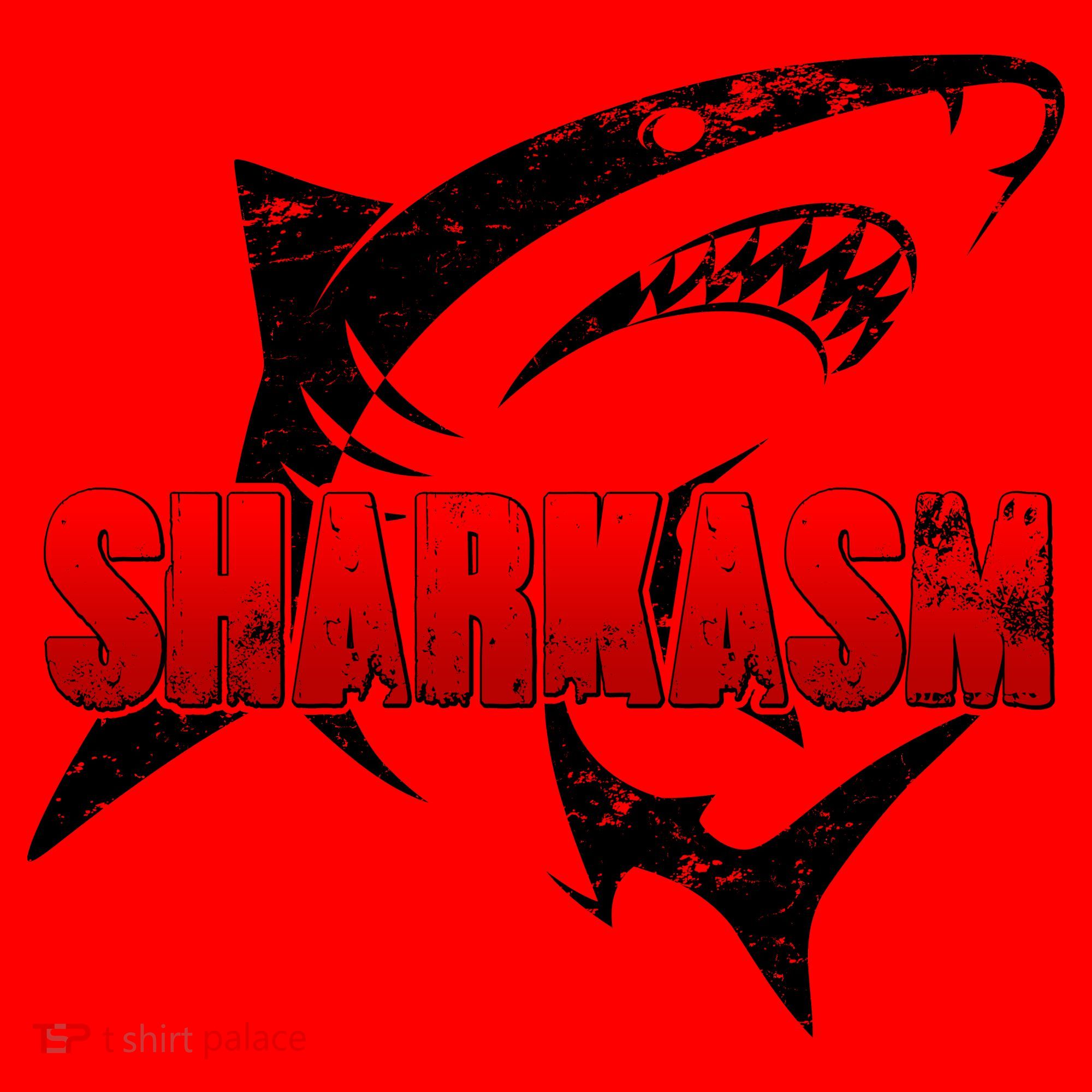 Funny Sharkasm Shark Fan Santa Hat