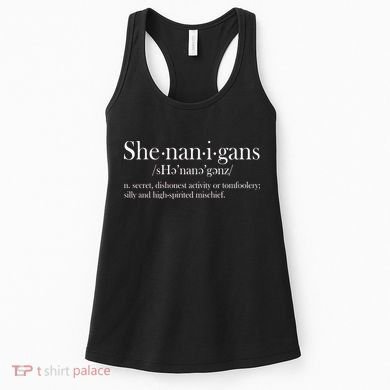 Funny Shenanigans Definition Women's Tank Top