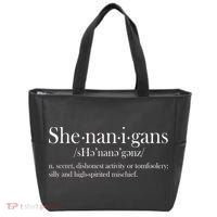 Funny Shenanigans Definition Tote Bag thumb 0