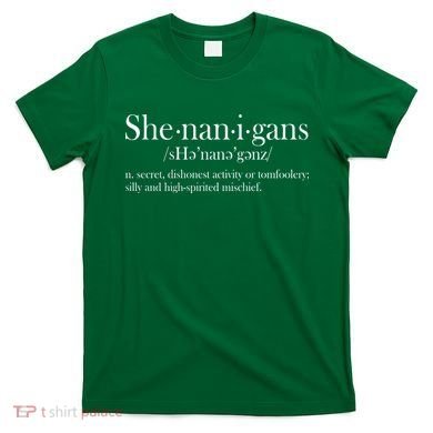 Funny Shenanigans Definition T-Shirt