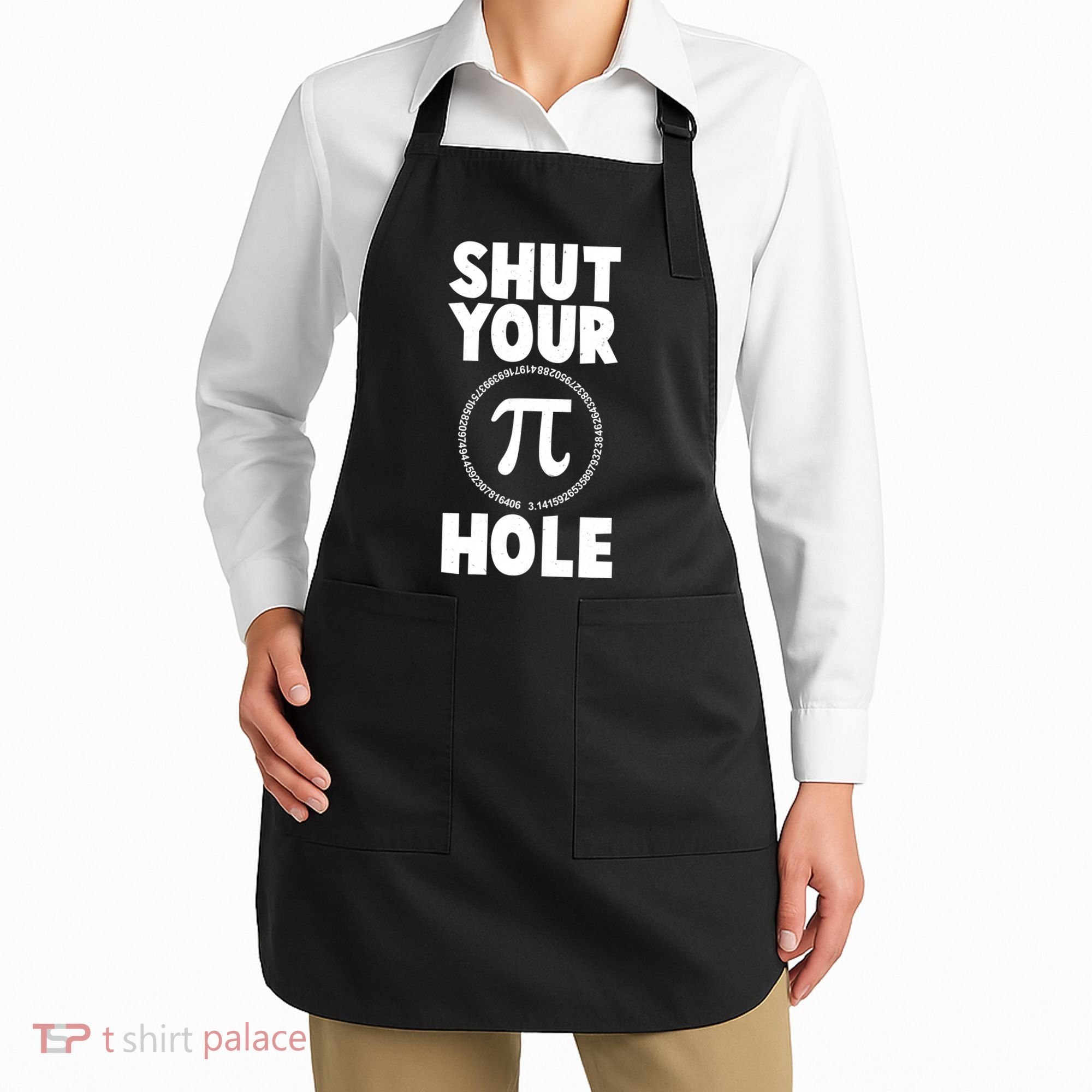 Funny Shut Your Pi Hole 3.14 March 14 Apron
