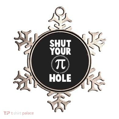 Funny Shut Your Pi Hole 3.14 March 14 Ornament
