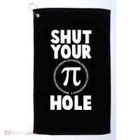 Funny Shut Your Pi Hole 3.14 March 14 Golf Towel thumb 0