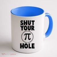Funny Shut Your Pi Hole 3.14 March 14 Coffee Mug thumb 1