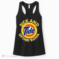 Funny Sick And Tide Of This 'Rona Women's Tank Top thumb 0
