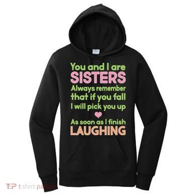 Funny Sisters Laughing Women's Hoodie