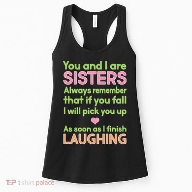Funny Sisters Laughing Women's Tank Top